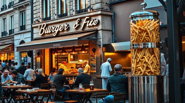Top lieux pour savourer burgers et frites près de chez vous